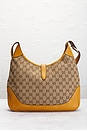 view 4 of 9 Gucci GG Jackie Canvas Shoulder Bag in Beige