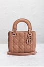 view 2 of 9 Dior Mini Ultra Matte Lady Cannage Handbag in Tan