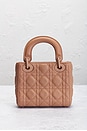 view 3 of 9 Dior Mini Ultra Matte Lady Cannage Handbag in Tan