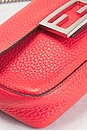 view 6 of 8 Fendi Selleria Baguette Shoulder Bag in Red