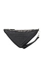 view 1 of 8 Prada Triangle Pouch in Black