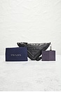 view 8 of 8 Prada Triangle Pouch in Black