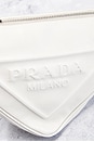 view 6 of 9 Prada Triangle Shoulder Bag in White