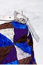 view 8 of 10 Fendi Mama Baguette Shoulder Bag in Blue