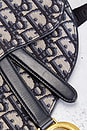 view 5 of 8 Dior Oblique Trotter Saddle Waist Bag in Navy