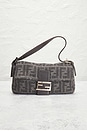 view 2 of 9 Fendi Zucca Baguette Shoulder Bag in Grey