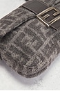 view 8 of 9 Fendi Zucca Baguette Shoulder Bag in Grey