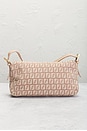 view 3 of 9 Fendi Zucchino Mama Baguette Shoulder Bag in Pink