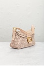 view 4 of 9 Fendi Zucchino Mama Baguette Shoulder Bag in Pink