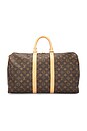 view 1 of 7 Louis Vuitton Keepall 45 Duffle Bag in Brown
