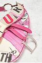 view 5 of 8 Dior Newspaper Saddle Bag in Multi