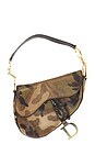 view 1 of 8 Dior Camo Saddle Bag in Multi