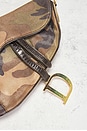 view 5 of 8 Dior Camo Saddle Bag in Multi