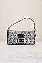 view 2 of 8 HOMBRO BG FENDI in Gray, Navy, & Silver