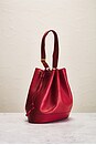 view 4 of 8 SAC SEAU HERMES in Rouge