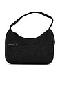 view 1 of 8 Prada Wool Shoulder Bag in Black