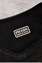 view 5 of 8 Prada Wool Shoulder Bag in Black