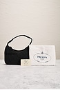view 8 of 8 Prada Wool Shoulder Bag in Black