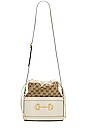 view 1 of 8 Gucci Gg Horsebit 1955 Shoulder Bag in White