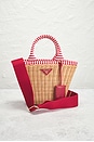 view 2 of 7 Prada Wicker Basket Bag in Neutral