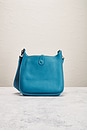 view 3 of 9 Hermes Evelyne PM Shoulder Bag in Blue Jean