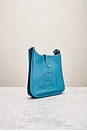 view 4 of 9 Hermes Evelyne PM Shoulder Bag in Blue Jean