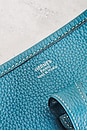 view 7 of 9 Hermes Evelyne PM Shoulder Bag in Blue Jean