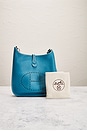 view 9 of 9 HERMES 숄더백 in Blue Jean