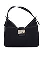 view 1 of 9 Fendi Denim Shoulder Bag in Navy