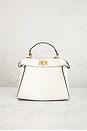 view 3 of 8 Fendi Peekaboo Handbag in White