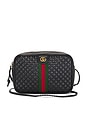 view 1 of 9 Gucci Web Trapuntata GG Shoulder Bag in Black