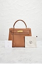 view 10 of 10 Hermes Kelly Sellier 28 Handbag in Gold