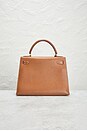 view 3 of 9 Hermes Kelly Sellier 28 Handbag in Gold