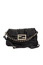 view 1 of 9 Fendi Mia Flap Shoulder Bag in Black