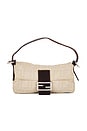 view 1 of 8 Fendi Zucca Mama Baguette Shoulder Bag in Beige