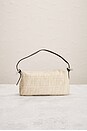 view 3 of 8 Fendi Zucca Mama Baguette Shoulder Bag in Beige