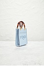 view 4 of 8 Fendi Mini Sunshine Shopper Tote Bag in Light Blue