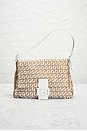 view 2 of 8 Fendi Zucchino Mama Baguette Shoulder Bag in Beige