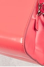 view 6 of 8 Prada Spazzolato Architectural Line Horizontal Handbag in Coral