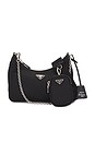 view 1 of 8 Prada Re-Edition 2005 Re-Nylon Shoulder Bag in Black