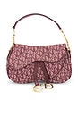 view 1 of 9 Dior Trotter Double Saddle Bag in Red