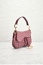 view 4 of 9 Dior Trotter Double Saddle Bag in Red