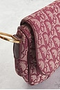 view 8 of 9 Dior Trotter Double Saddle Bag in Red
