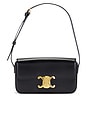 view 1 of 10 Celine Triomphe Shoulder Bag in Black