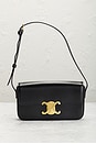 view 2 of 10 Celine Triomphe Shoulder Bag in Black