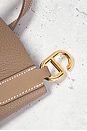 view 5 of 7 Hermes Clemence & Swift In-The-Loop Handbag in Etoupe