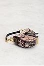 view 4 of 7 Dior Embroidered Saddle Bag in Multi