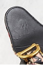 view 7 of 7 Dior Embroidered Saddle Bag in Multi