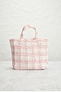 view 3 of 8 Prada Raffia Tote Bag in Pink