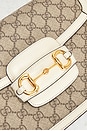 view 5 of 7 Gucci Horsebit 1955 Shoulder Bag in Beige